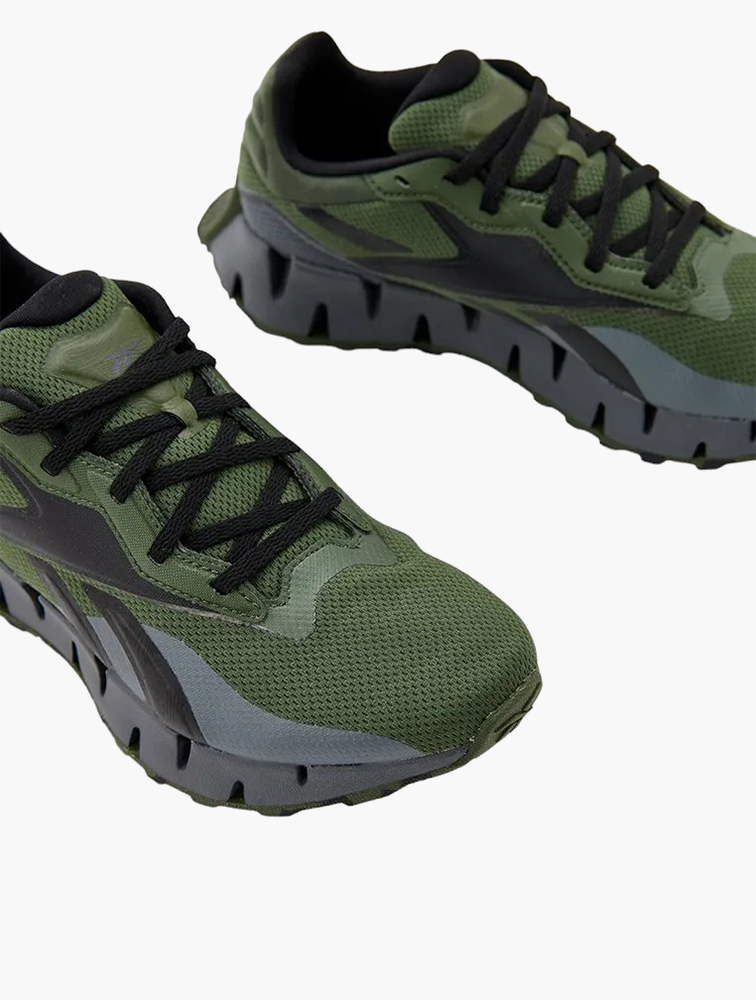 MyRunway | Shop Reebok Unisex Green & Multi Zig Dynamica 4